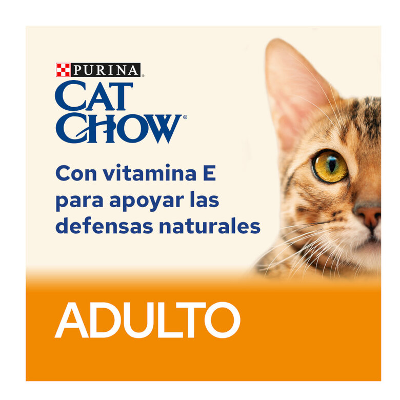 Cat Chow Adult Salmón pienso, , large image number null