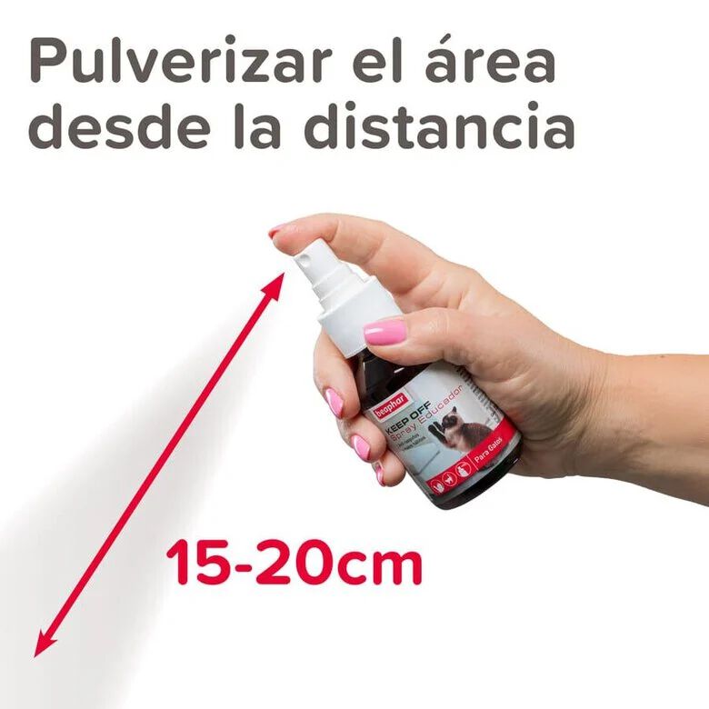 Beaphar Keep Off Spray Educador interior Anti-ara&ntilde;azos para gatos, , large Imagen numero 3