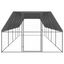 vidaXL Jaula gallinero de acero galvanizado 3x12x2 m, , large indicador imagen numero 40