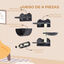 PawHut Estantes para Gatos Gris Oscuro, , large indicador imagen numero 5