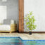 Outsunny Planta Artificial de Bambú 120 cm Árbol Artificial en Maceta Decorativa para Interior Exterior Hogar Salón Oficina Ø15,5x120 cm Verde, , large indicador imagen numero 4