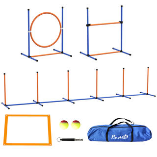 PawHut Set de Entrenamiento de Agilidad para Perros