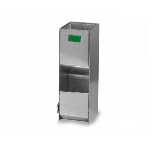 Comedero Gaun para conejos 1 hueco color metal