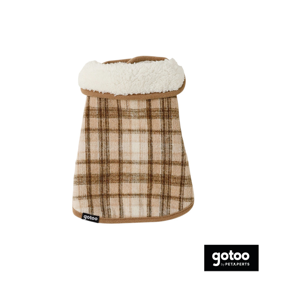 Gotoo Chaqueta Tart&aacute;n Cuadros para perros, , large Imagen numero 2
