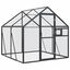 vidaXL Pajarera de aluminio gris antracita 179x100x185 m, , large indicador imagen numero 17