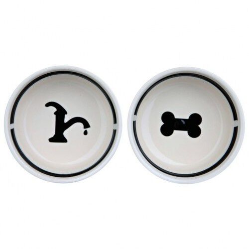 Set tazones Trixie Eat on Feet para perros color Blanco, , large Imagen numero 6