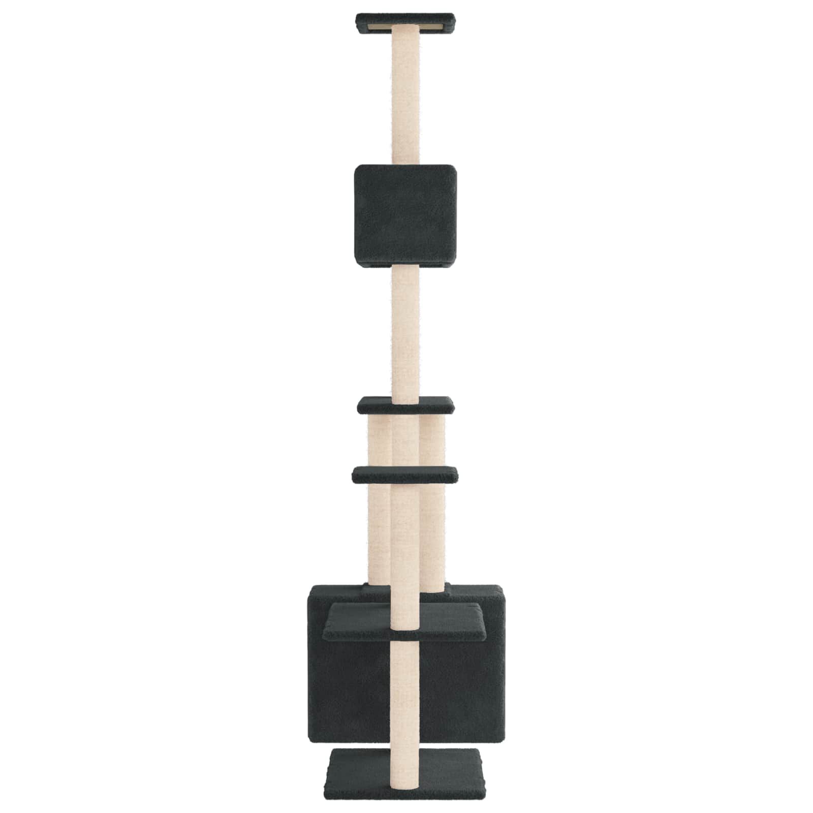vidaXL &Aacute;rbol para gatos con postes de sisal &Aacute;rbol rascador Torre Juego Gatitos, , large Imagen numero 5
