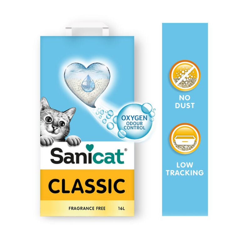 Sanicat Classic Arena absorbente sin perfume para gatos thumbnail