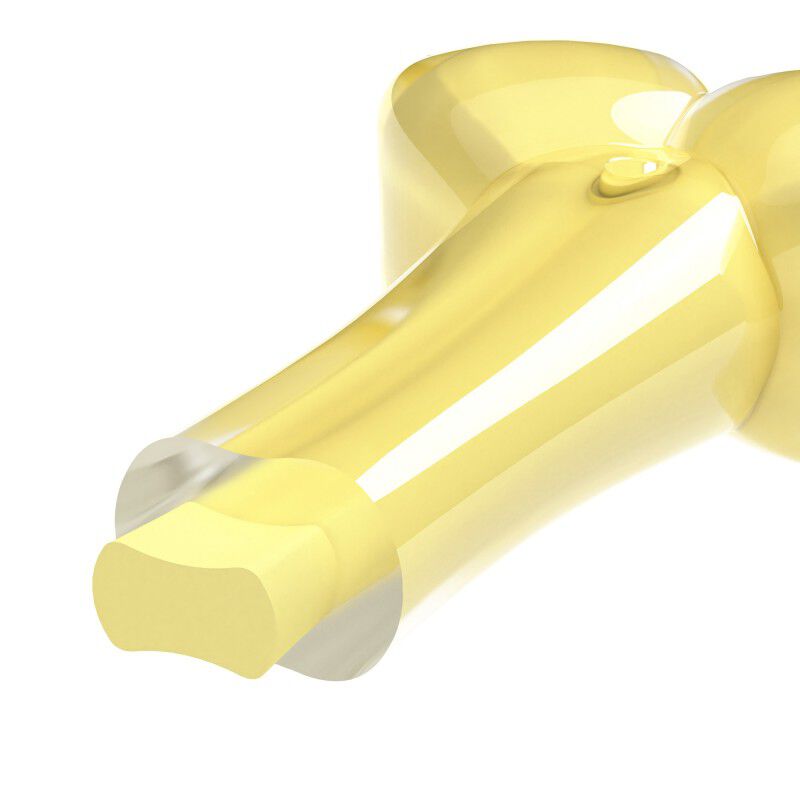 Juguete para masticar perro Zeus Duo Hueso, 15 cm, Amarillo, aroma a Coco, , large Imagen numero 4