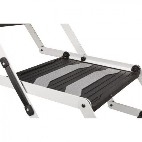 Trixie petwalk escalera plegable de aluminio blanco para perros, , large Imagen numero 1