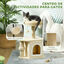 PawHut Rascador para Gatos Beige, , large indicador imagen numero 4