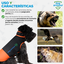 CHALECO DE PROTECCIÓN ANTI MORDIDA PARA PERROS NARANJA TALLA S, , large indicador imagen numero 3