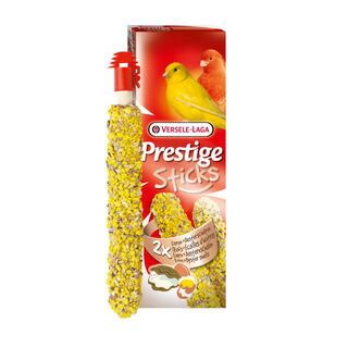 Versele Laga Prestige Sticks Huevo y Cáscaras de Ostras para canarios