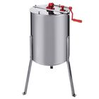 Extractor Manual de Miel de 4 Marcos de Acero Inoxidable Herramienta para Girar el Panal, , large image number null