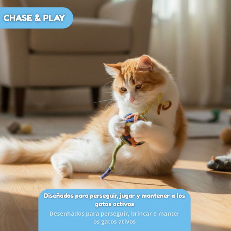 Tootoy! Ovillo de Lana para gatos, , large Imagen numero 6