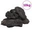 vidaXL Rocas volcánicas negras 10 kg 10-30 cm, , large indicador imagen numero 1