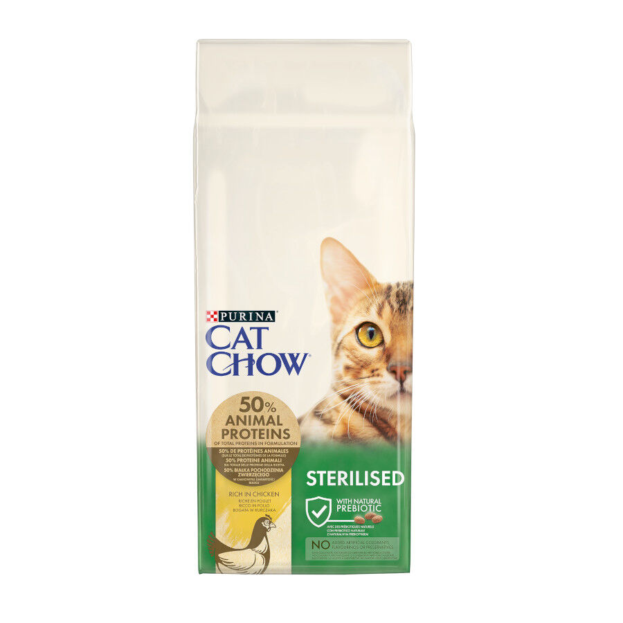 Cat Chow Sterilized Pollo Pienso para gatos
