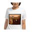 Mascochula camiseta mujer mola dalí personalizada con tu mascota blanco, , large indicador imagen numero 1