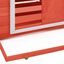 Vidaxl gallinero exterior color rojo, , large indicador imagen numero 5