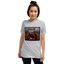Mascochula camiseta mujer gioconda personalizada con tu mascota gris , , large indicador imagen numero 3
