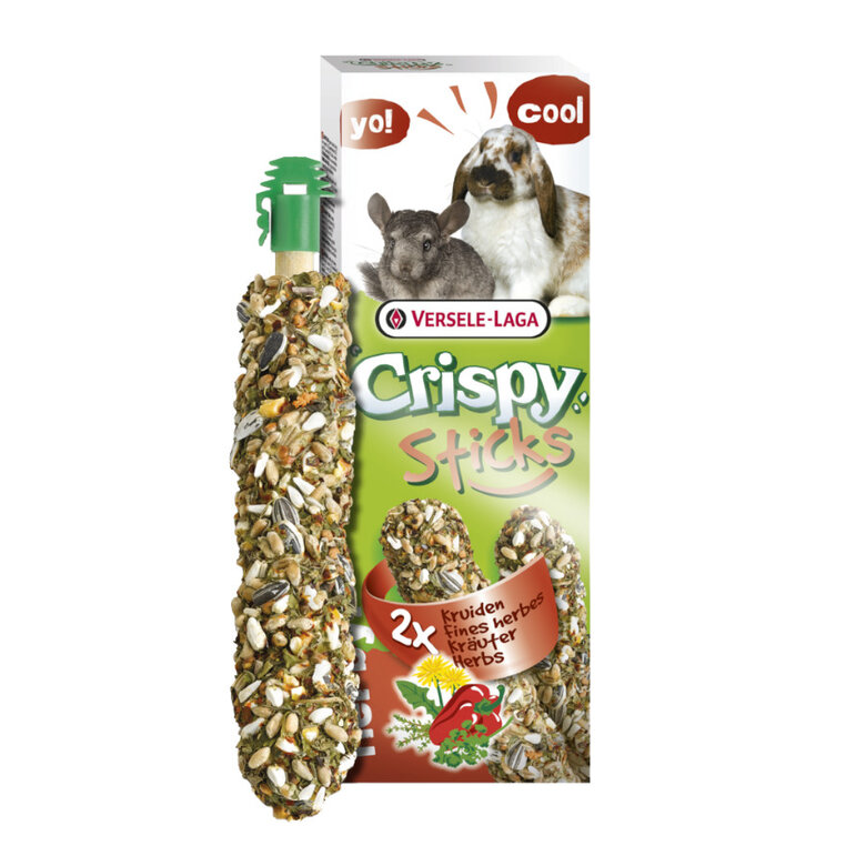 Versele-Laga Cripsy Sticks Hierbas para conejos y chinchillas, , large image number null