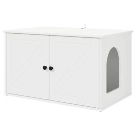 vidaXL Casa para Gatos 85 x 55 x 50,5 cm Madera de ingenier&iacute;a