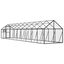 vidaXL Pajarera de aluminio gris antracita 179x100x185 m, , large indicador imagen numero 28