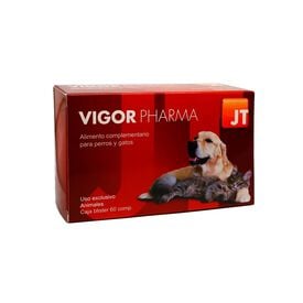Vigor Pharma 60 comprimidos suplemento que aporta vitaminas y minerales para la vitalidad de perros y gatos