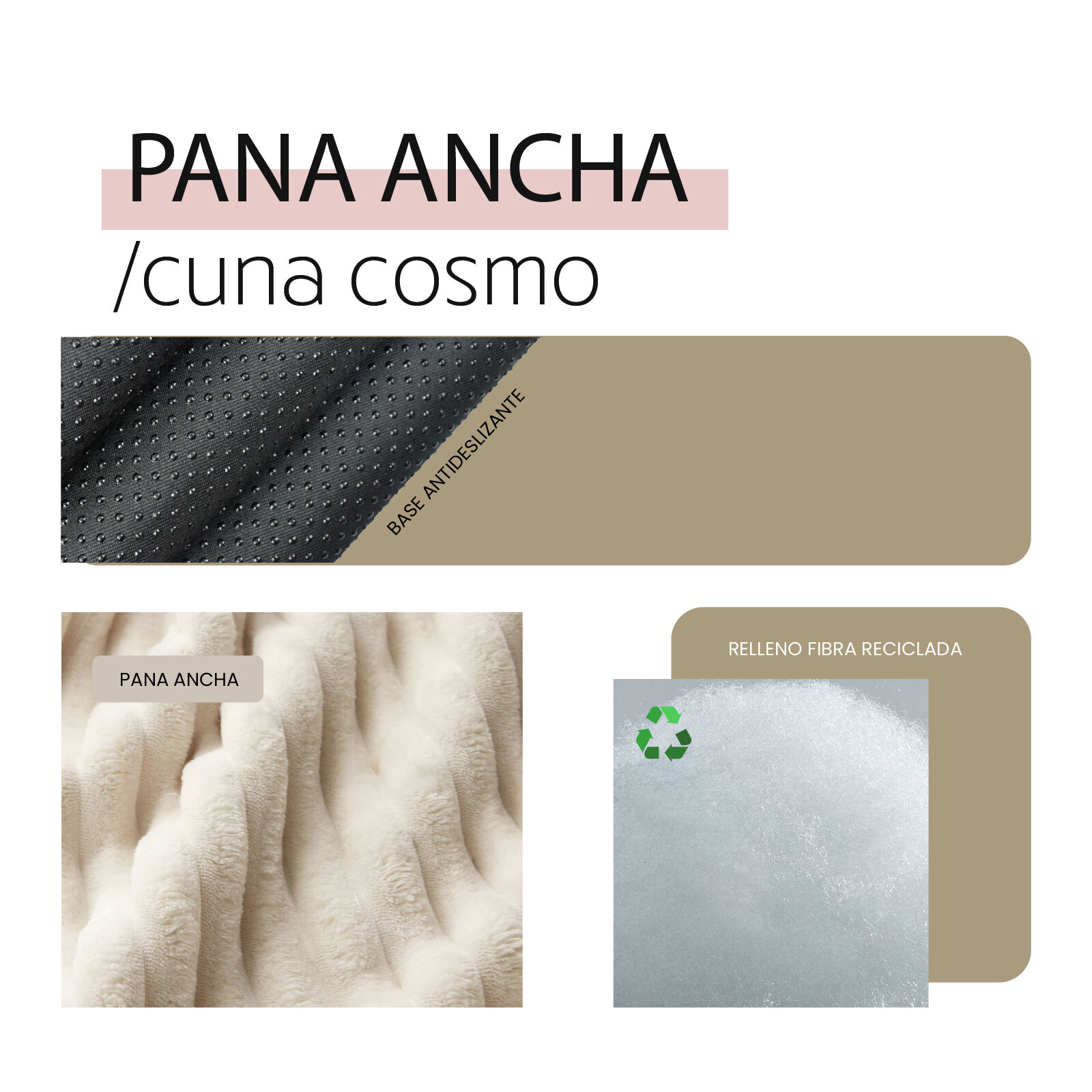 YAGU DESCANSO CUNA COSMO PANA ANCHA MALVA, , large Imagen numero 2