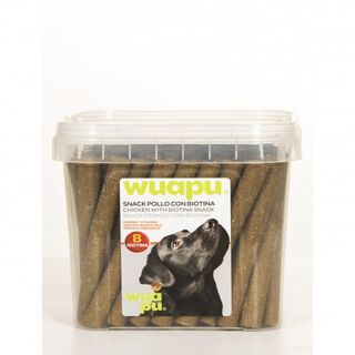 Wuapu Barras con Biotina Sabor a Pollo para perros