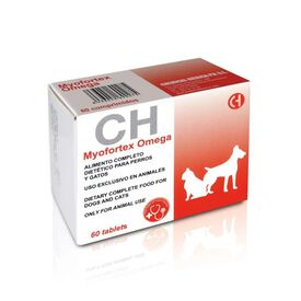 Chemical Ib&eacute;rica Myofortex Omega Suplemento Card&iacute;aco para perros y gatos