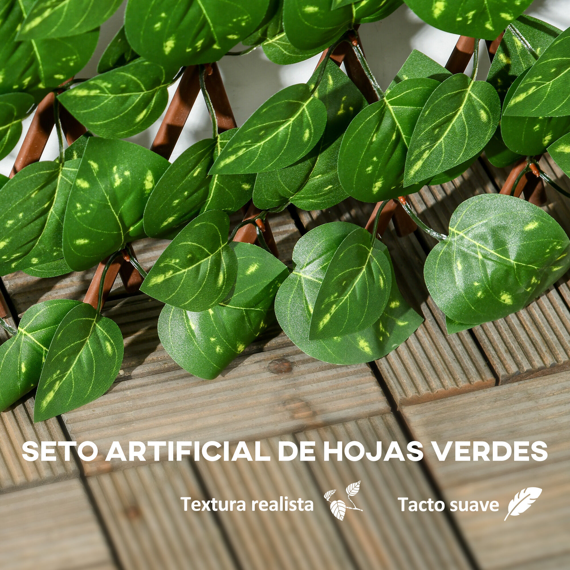 Outsunny Seto Artificial Verde, , large Imagen numero 5