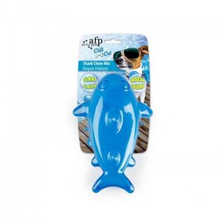 Tiburón Chew Mix Afp Chill Out para perros color Azul