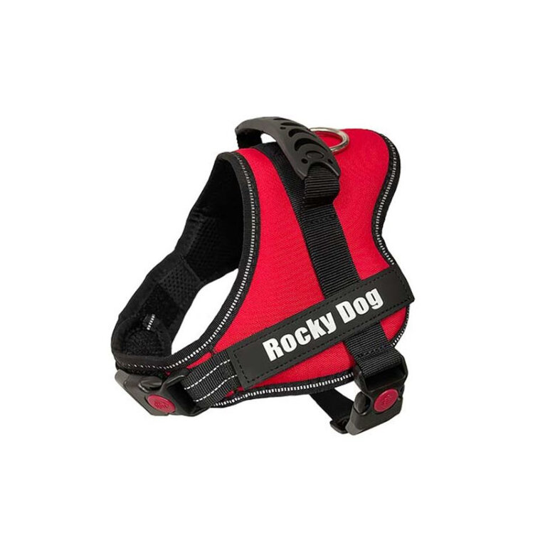 Outech Rocky arnés ergonómico rojo para perros, , large image number null