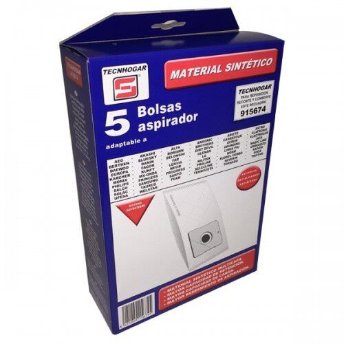Tecnhogar Bolsas para aspiradora SOLAC-FAG, , large Imagen numero 1
