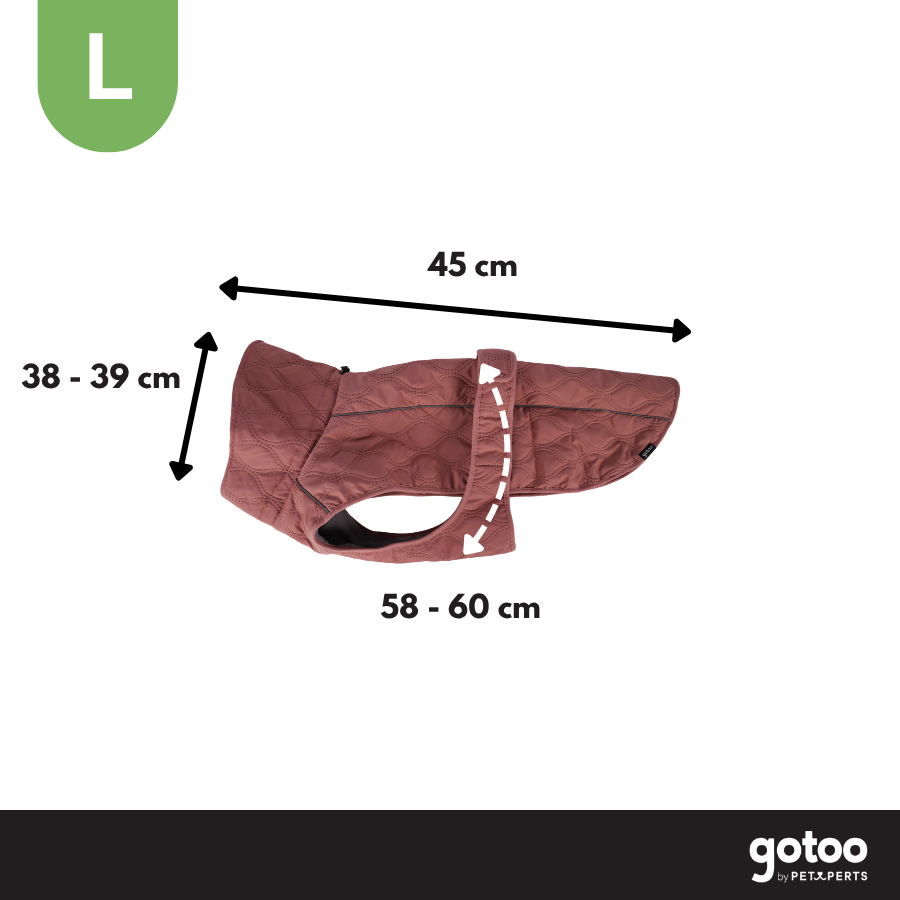Gotoo Chaqueta Rosa para perros, , large Imagen numero 4