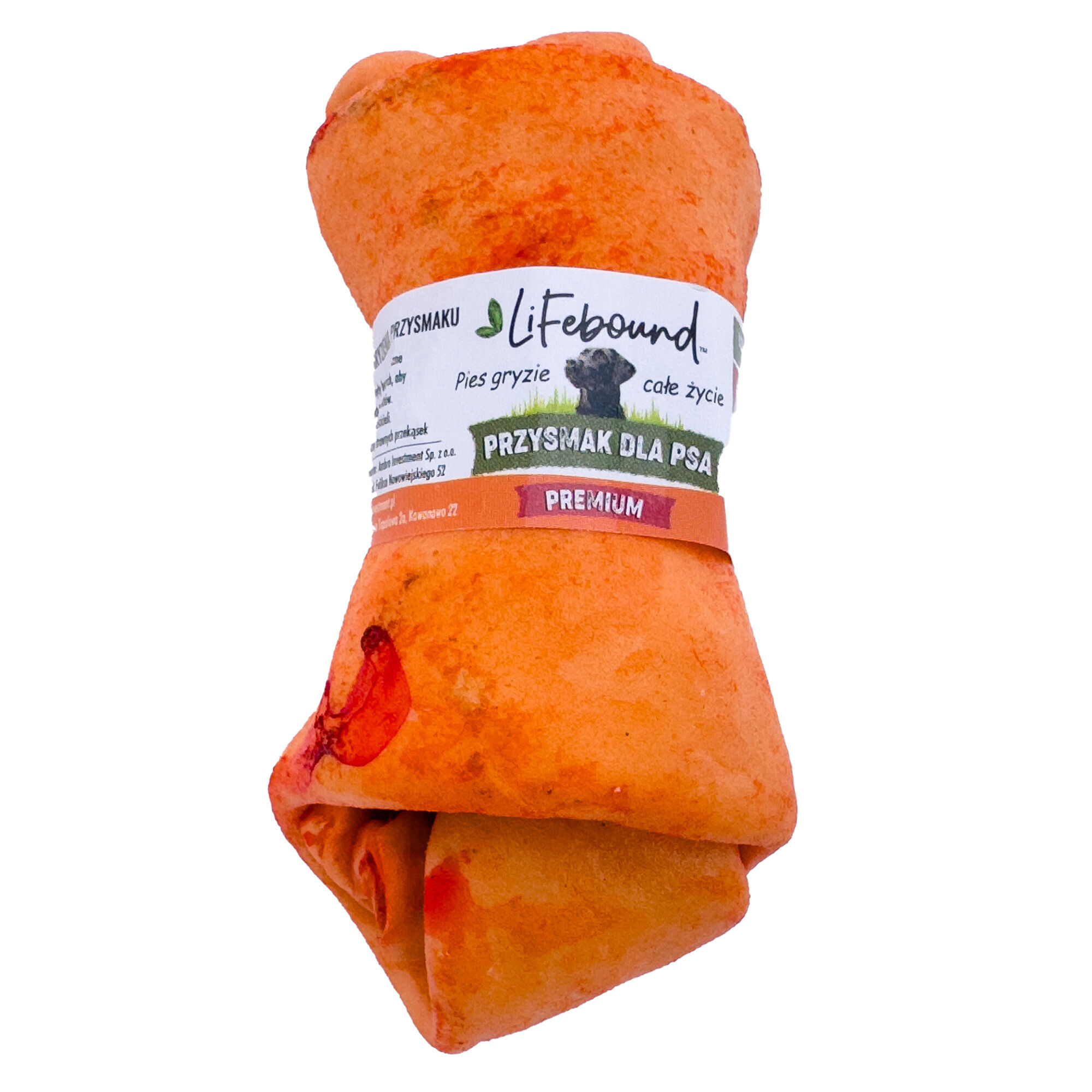 Lifebound Hueso masticable de cuero de ternera, lote de 4, 23 cm, , large Imagen numero 2