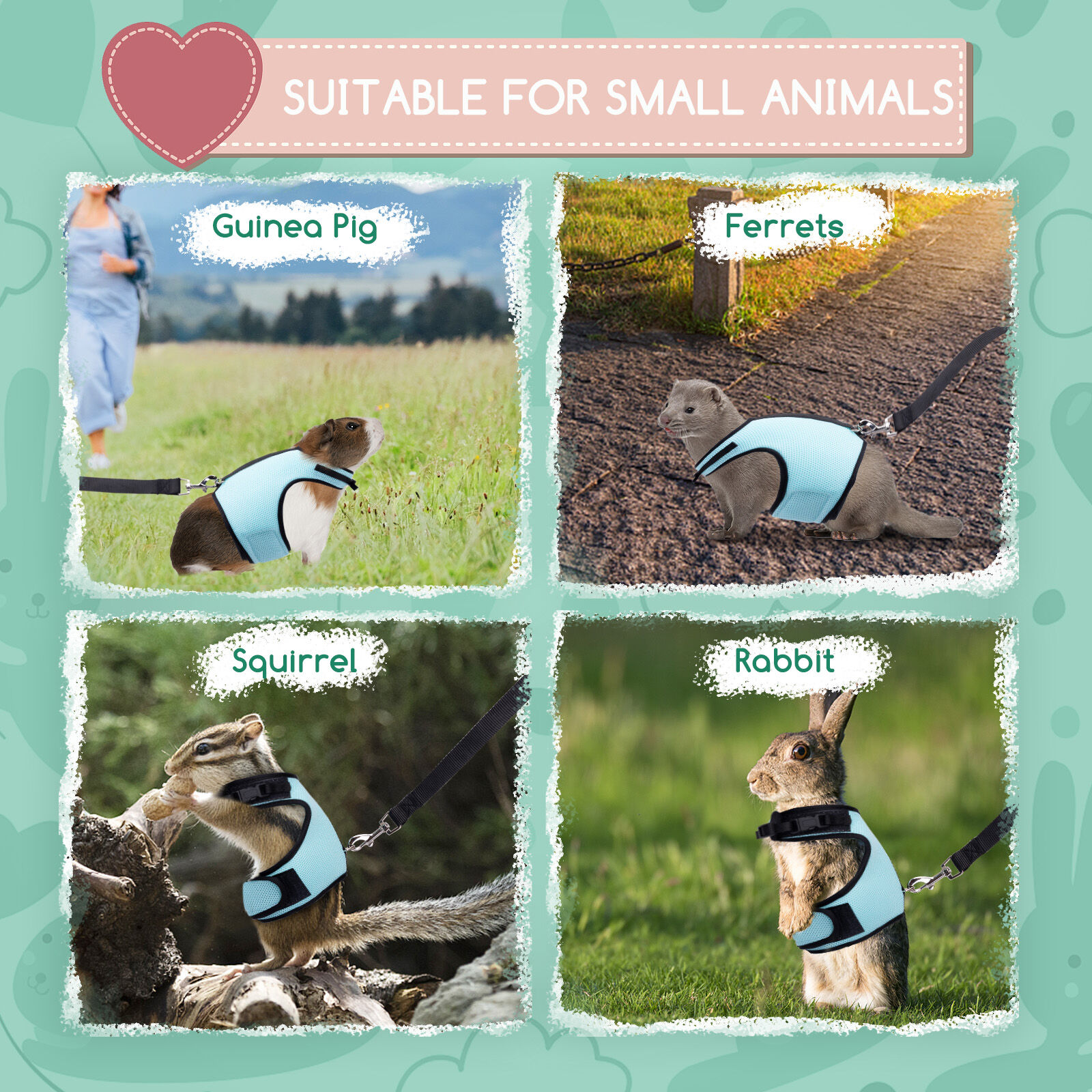 Nobleza Conejito Mink Chaleco Transpirable L para conejos y roedores thumbnail