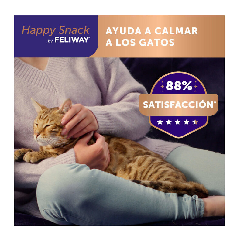 Feliway Sobres Happy Snack Relajante Pollo para gatos - Pack, , large image number null