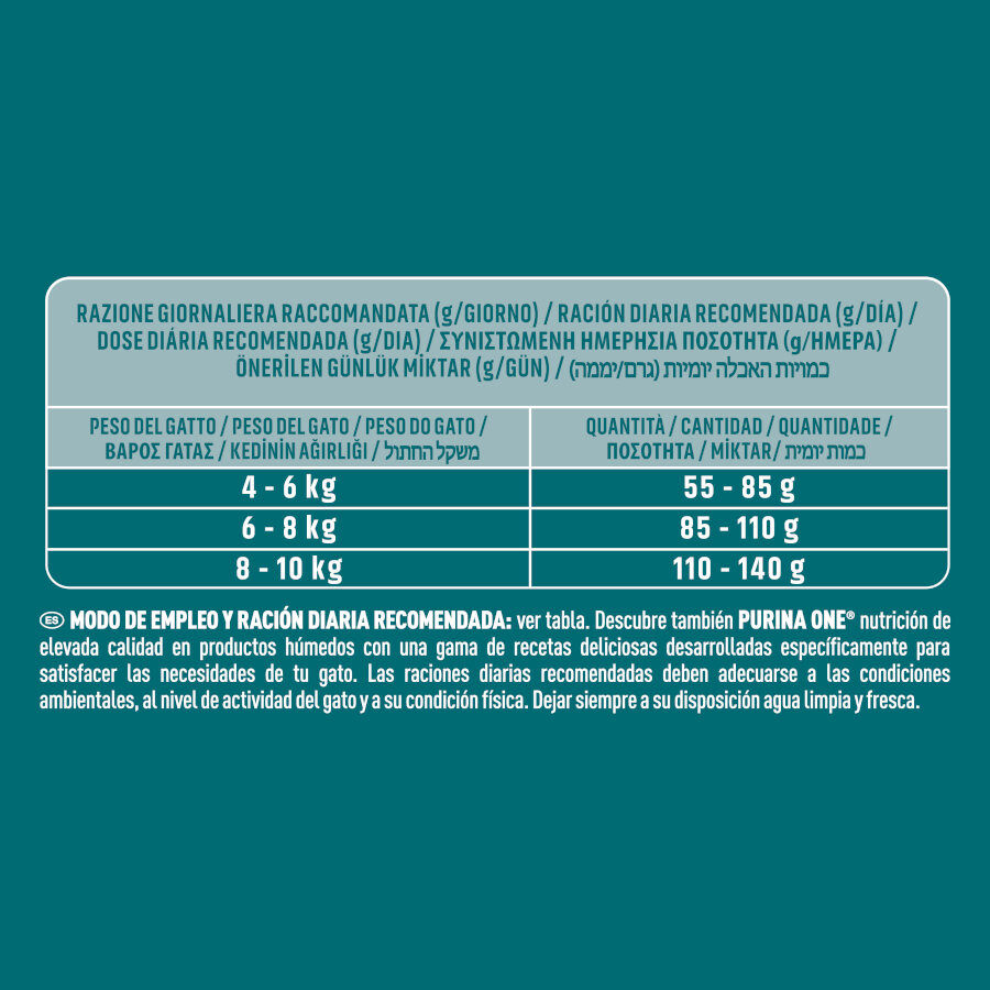 One Bifensis Esterilizado Control de Peso Pollo pienso para gatos thumbnail