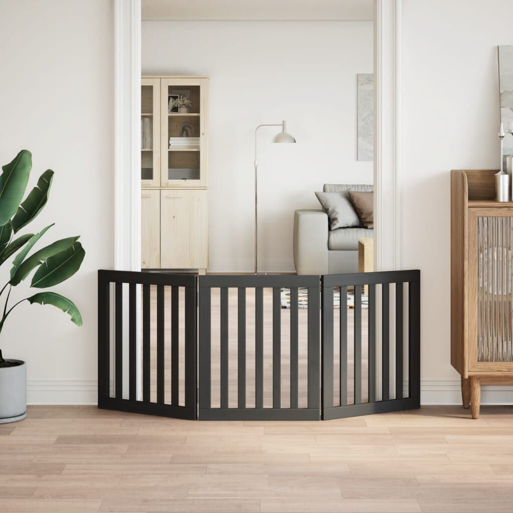 VidaXL Puerta Plegable Madera para Perros thumbnail