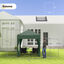 Outsunny Carpa Plegable Gazebo 2x2 m Cenador de Jardín con 4 Paredes Laterales Tela Oxford 2 Puertas 2 Ventanas y Bolsa de Transporte Impermeable para Exterior Terraza Camping Fiestas Verde, , large indicador imagen numero 3