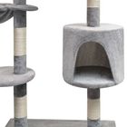 Rascador con poste de sisal para gatos color Gris, , large image number null