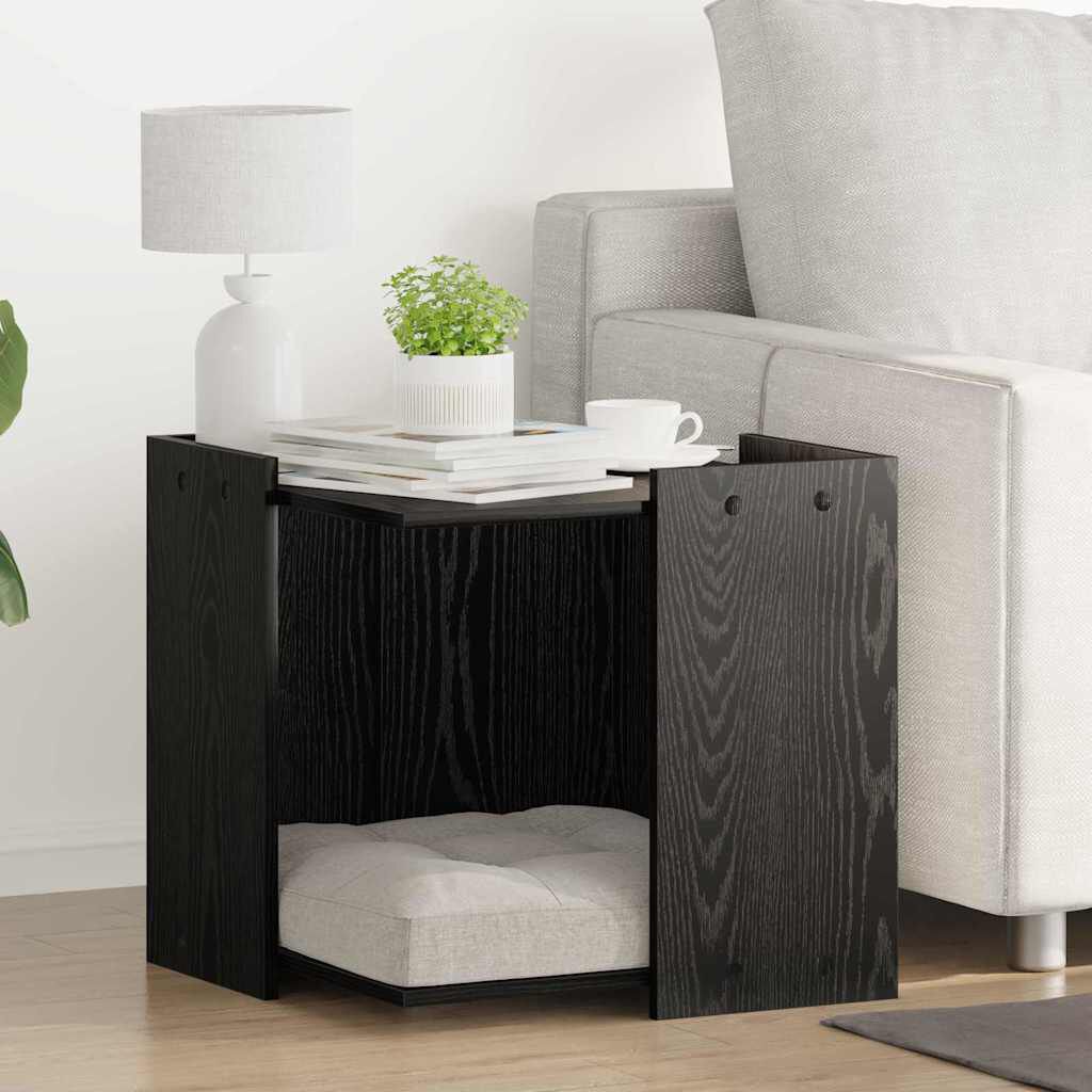 vidaXL Mueble Arenero para Gatos Gabinete para Caja de Arena Madera Ingenier&iacute;a, , large Imagen numero 2