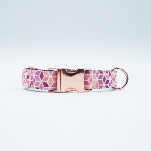 Baona collar kuta morado y rosa para perros, , large Imagen numero 3