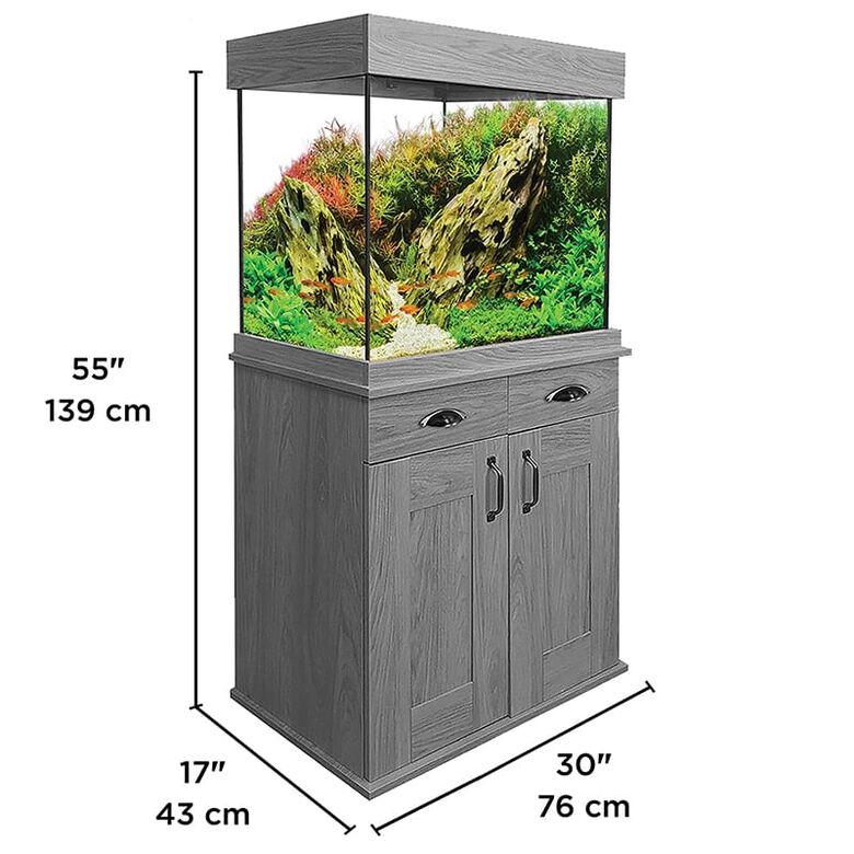 Fluval Acuario Kit Fluval Shaker 252 litros color Gris thumbnail
