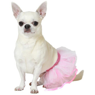 Atosa Disfraz Tutú rosa para perros
