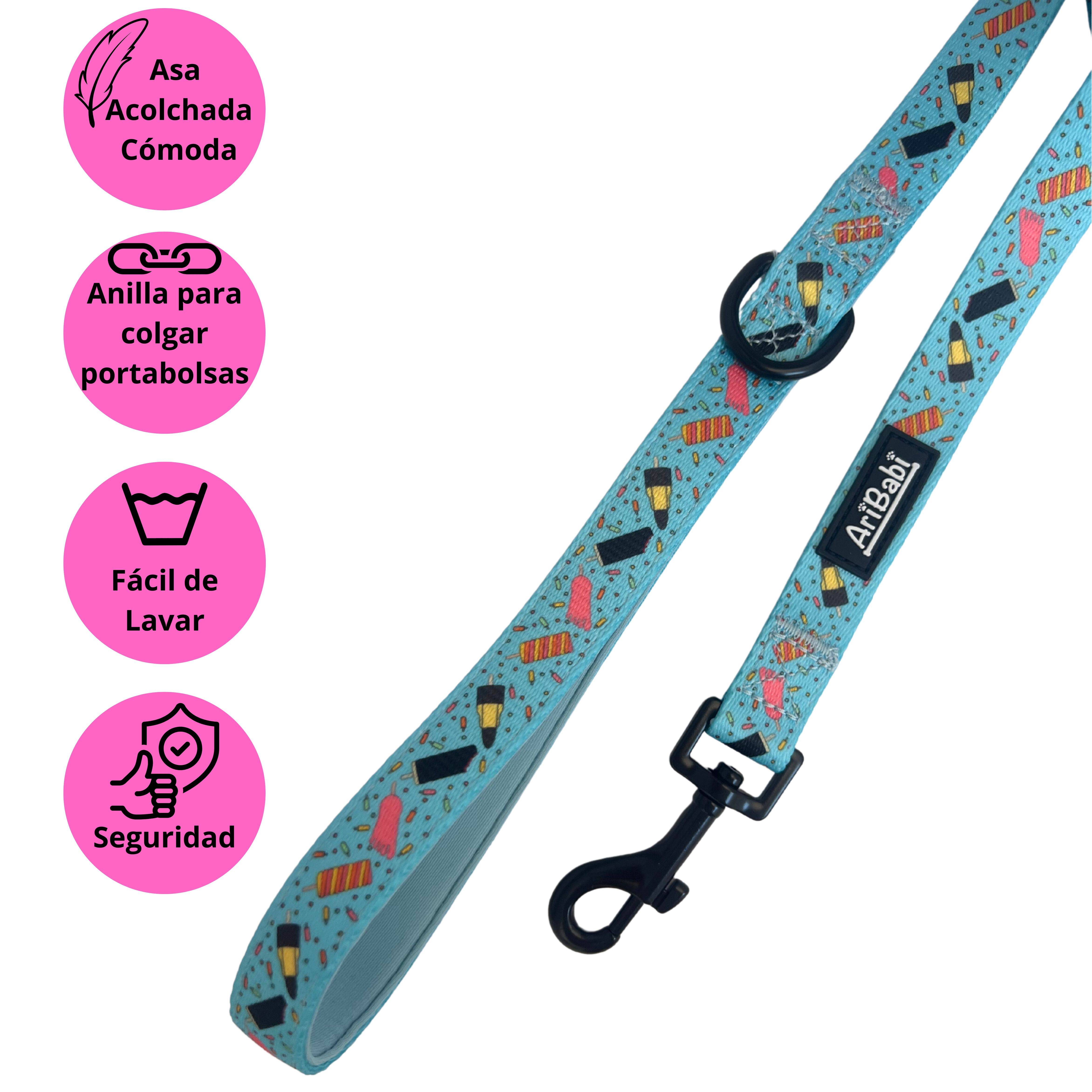 Pack premium paseo para perro (arn&eacute;s, correa y porta bolsas) - Colecci&oacute;n FrigoPata, , large Imagen numero 3