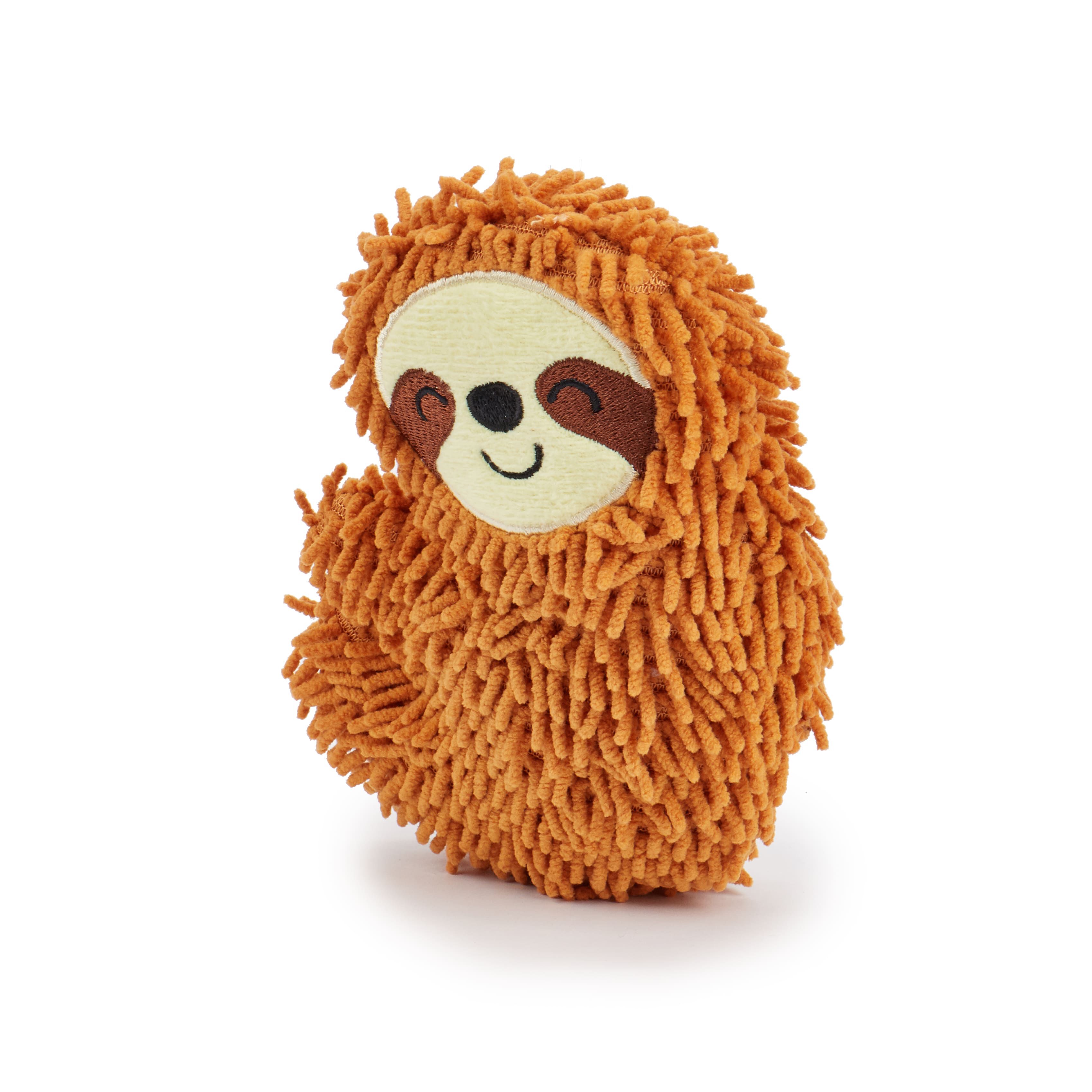 FOFOS | Peluche Perezoso Resistente de Microfibra con Sonido - Para Cachorros/Perros de Raza Peque&ntilde;a, , large Imagen numero 3