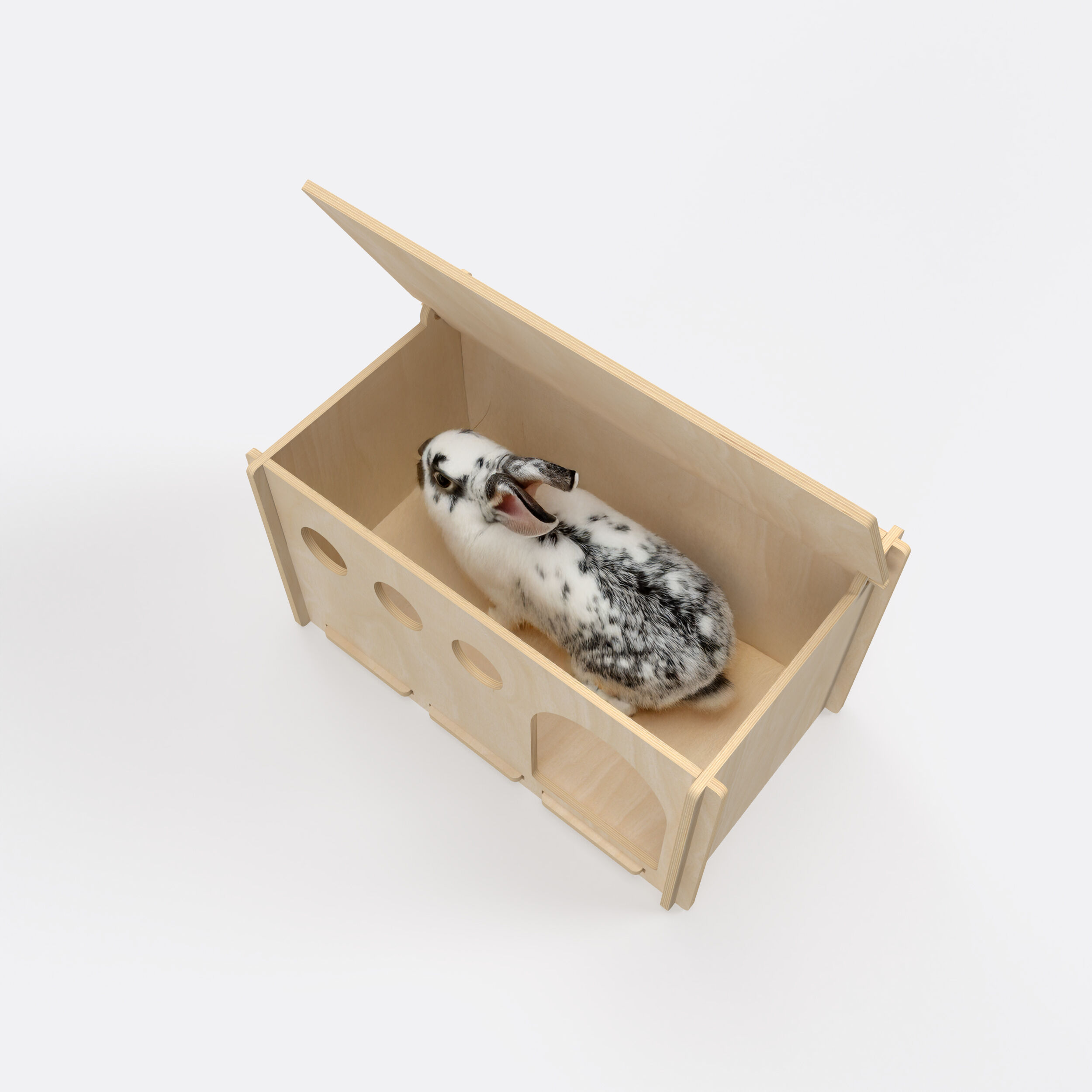 Compact MOB Refugio de Conejos con tapa thumbnail